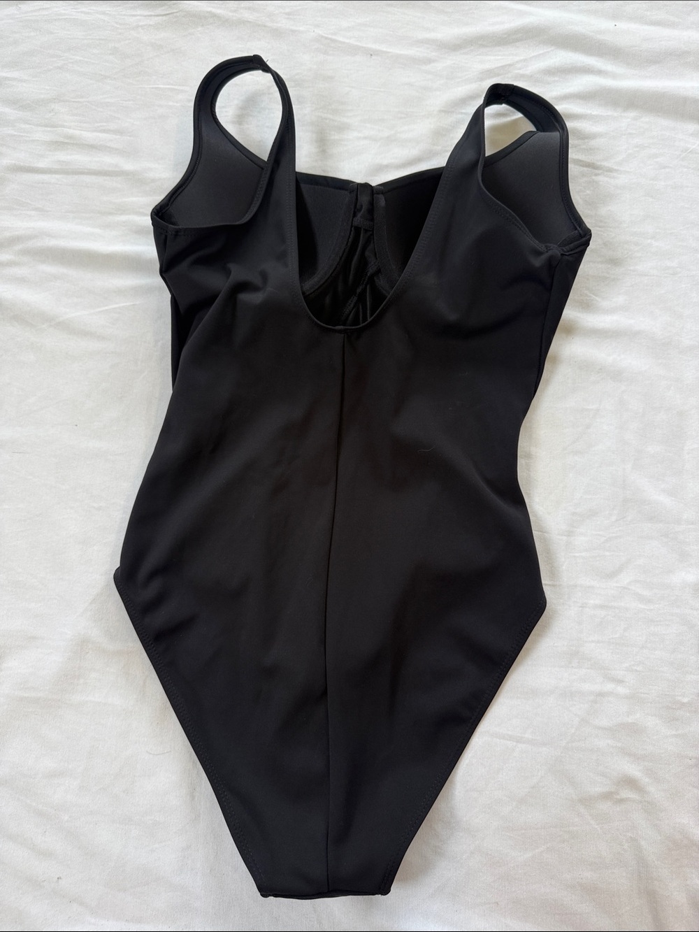 Martha Stewart Black One-Piece Women's Swimsuit - Picture 3 of 4